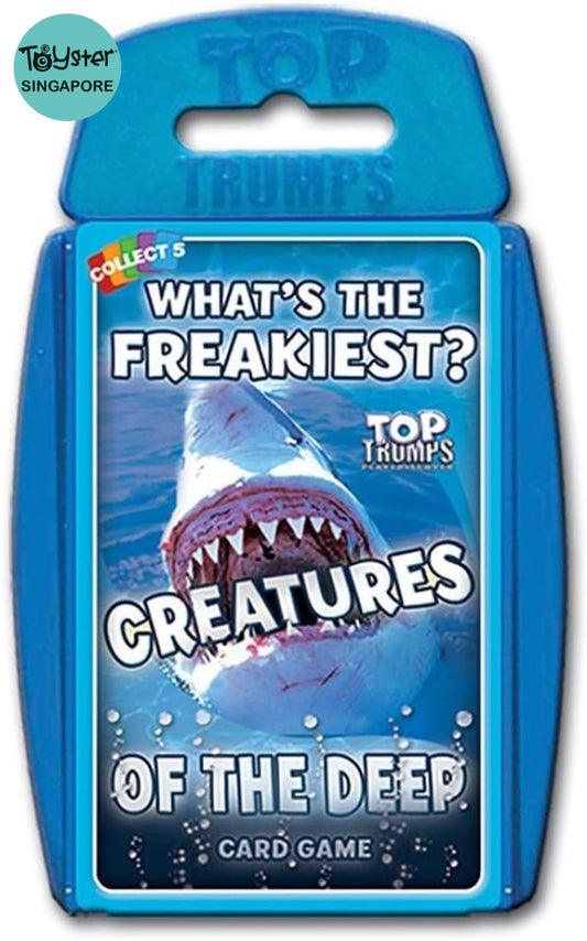 Top Trumps Creatures Of The Deep Card Game