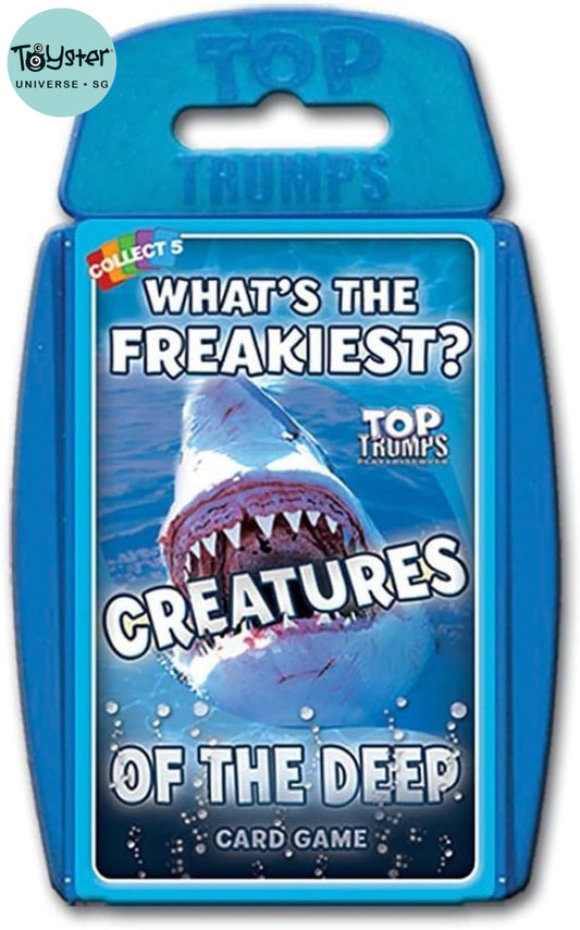 Top Trumps Creatures Of The Deep Card Game