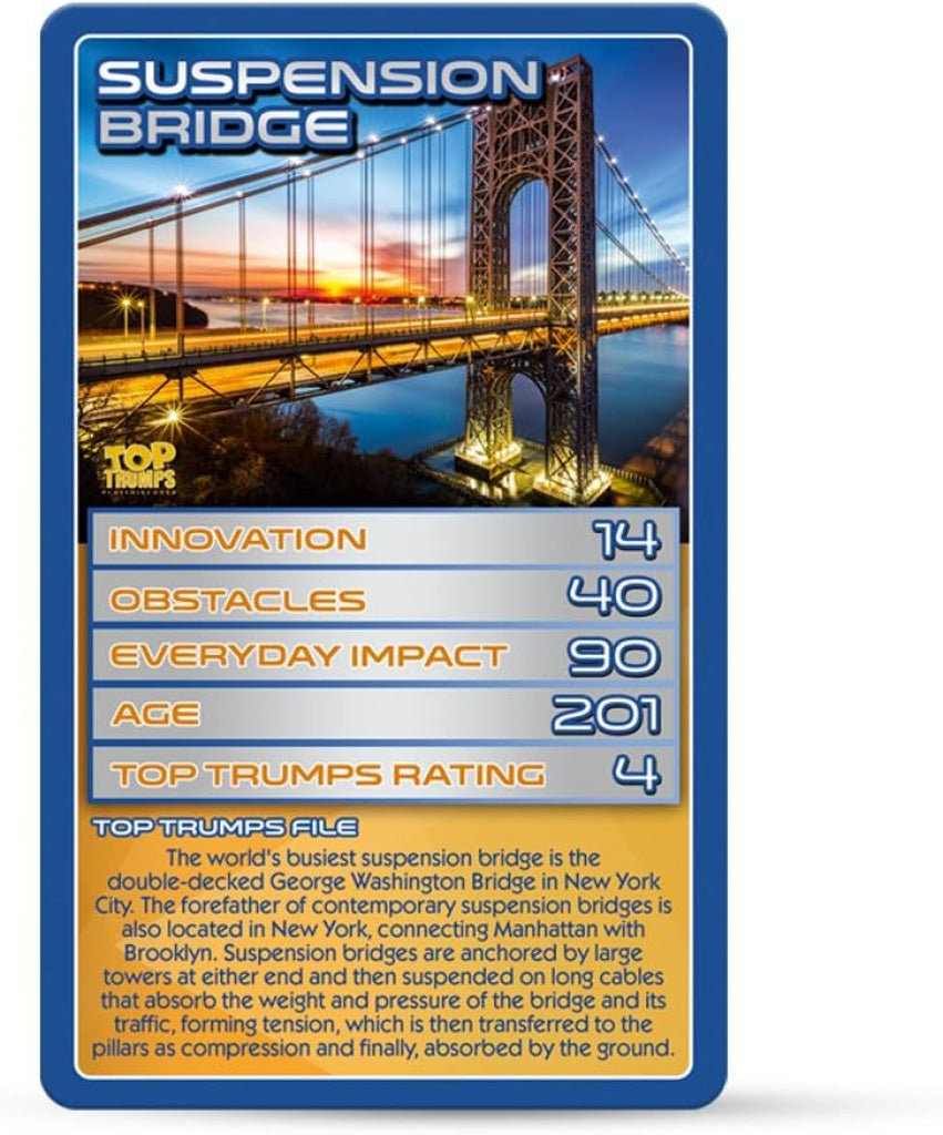 Top Trumps Extraordinary Engineering Stem Card Game