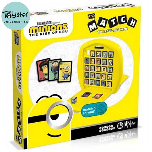 Top Trumps Match Minions Rise Of Gru Board Game