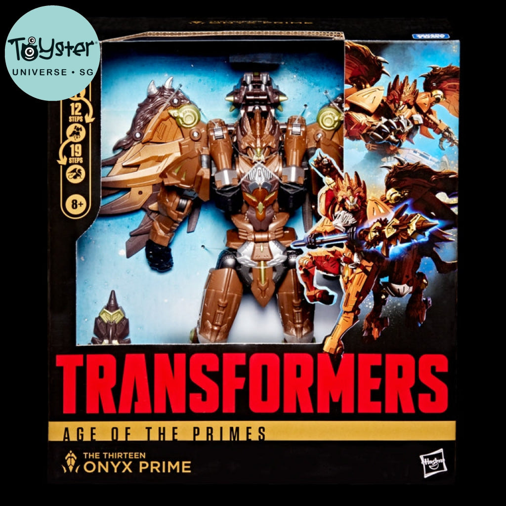 Transformers Age of the Primes Leader Class The Thirteen Onyx Prime - Transformers