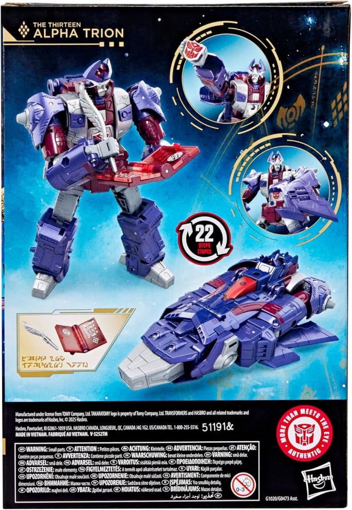 Transformers Age of the Primes The Thirteen Alpha Trion - Transformers