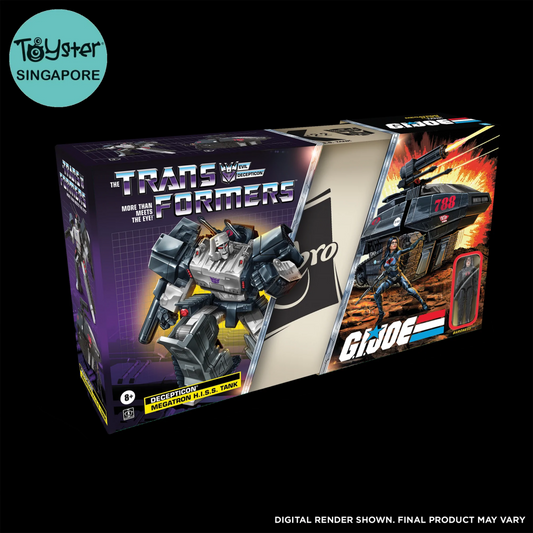 Transformers Collaborative: G.i. Joe Mash-Up Megatron H.i.s.s. Tank And Baroness