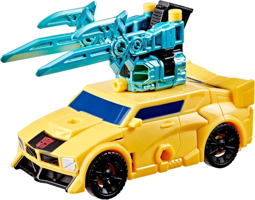 Transformers Cyberworld Armored Cyber Changers Bumblebee - Transformers