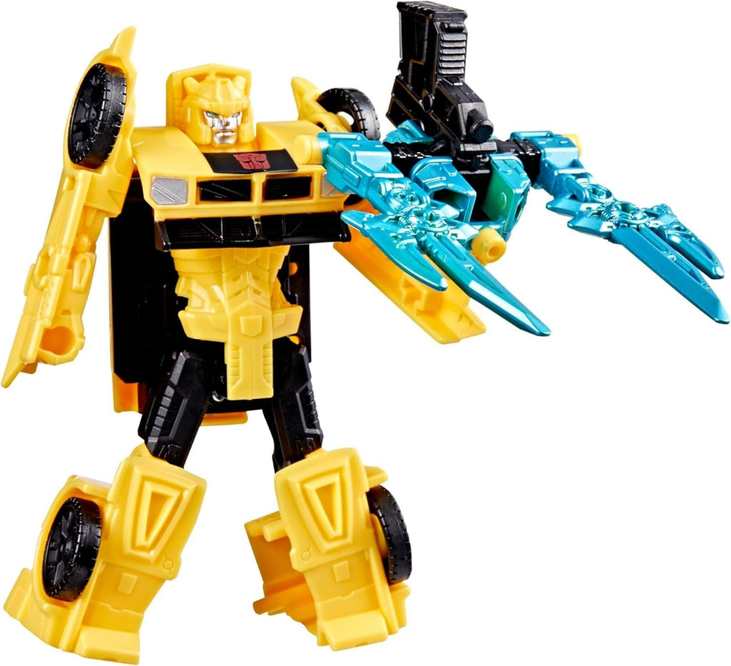 Transformers Cyberworld Armored Cyber Changers Bumblebee - Transformers