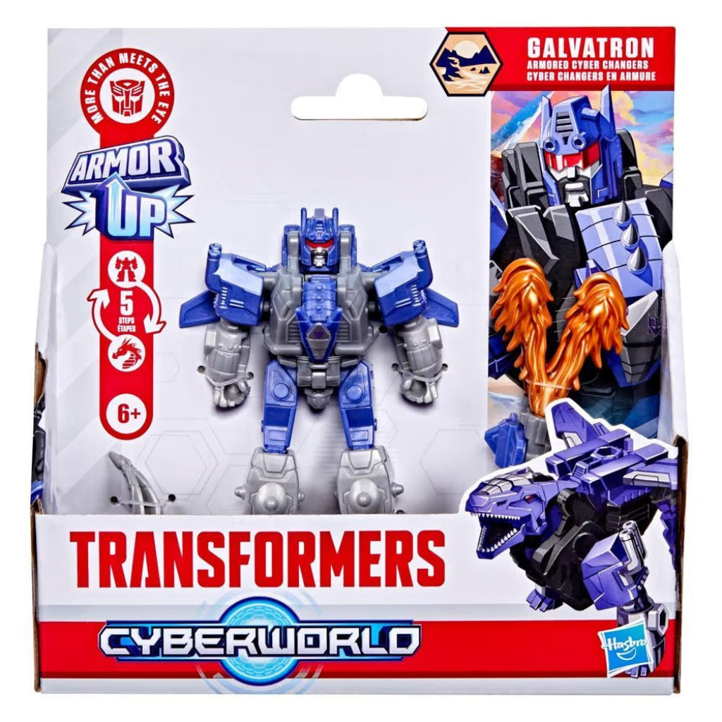 Transformers Cyberworld Armored Cyber Changers Galvatron - Transformers