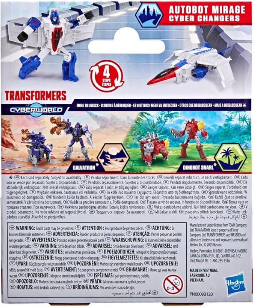 Transformers Cyberworld Cyber Changers Autobot Mirage - Transformers