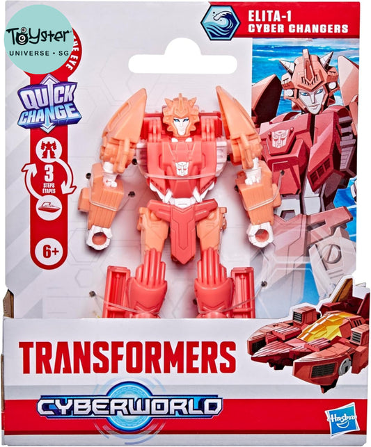 Transformers Cyberworld Cyber Changers Elita-1 - Transformers