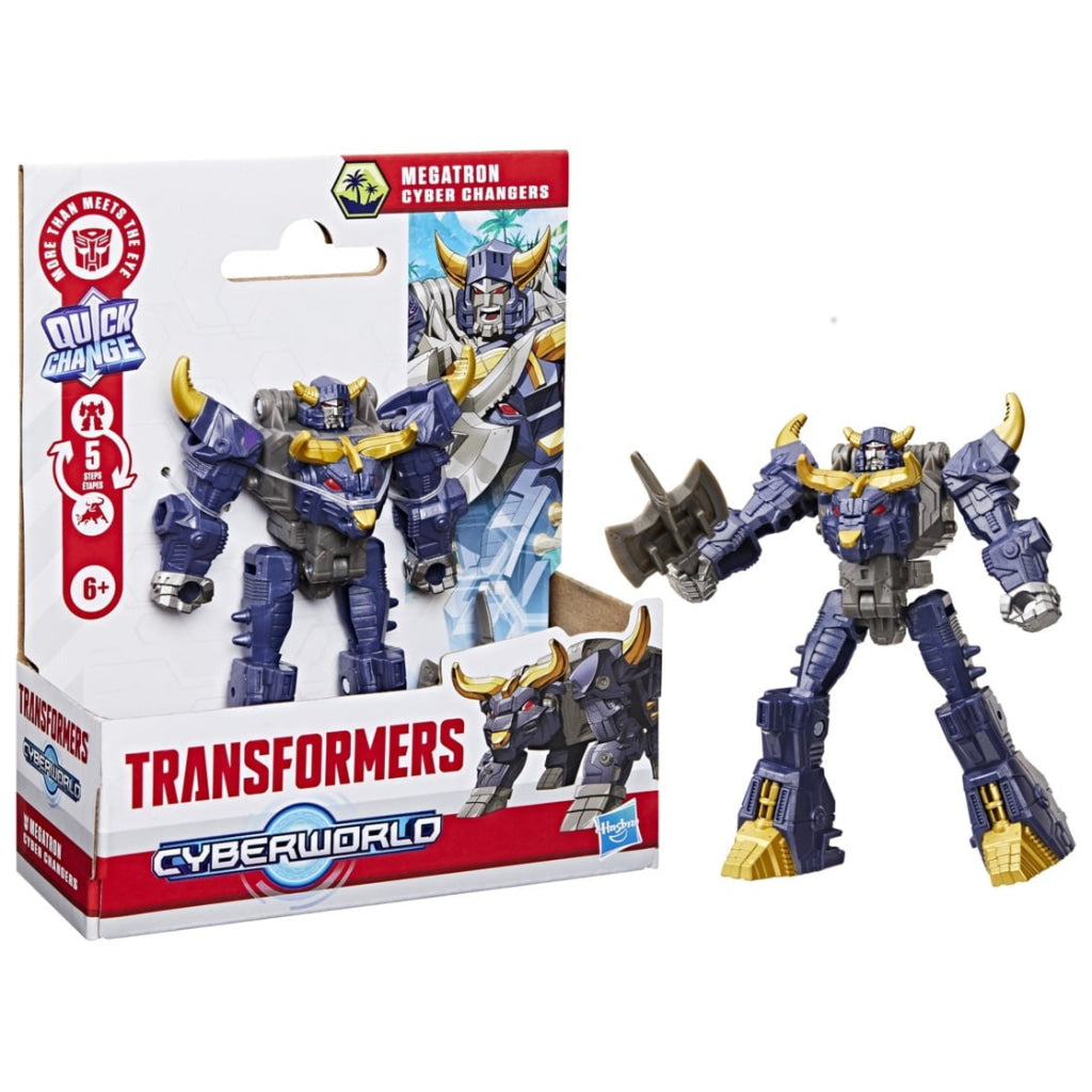 Transformers Cyberworld Cyber Changers Megatron - Transformers