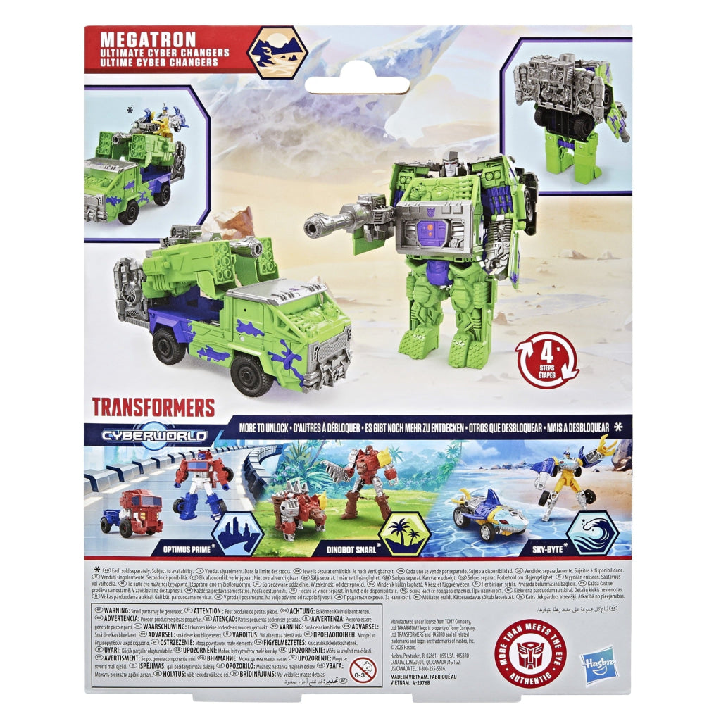 Transformers Cyberworld Ultimate Cyber Changers Megatron - Transformers