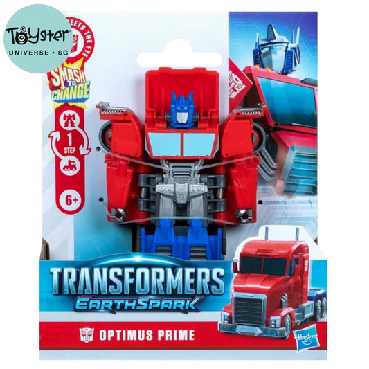 Transformers EarthSpark 1-Step Smash Changers Optimus Prime - Transformers