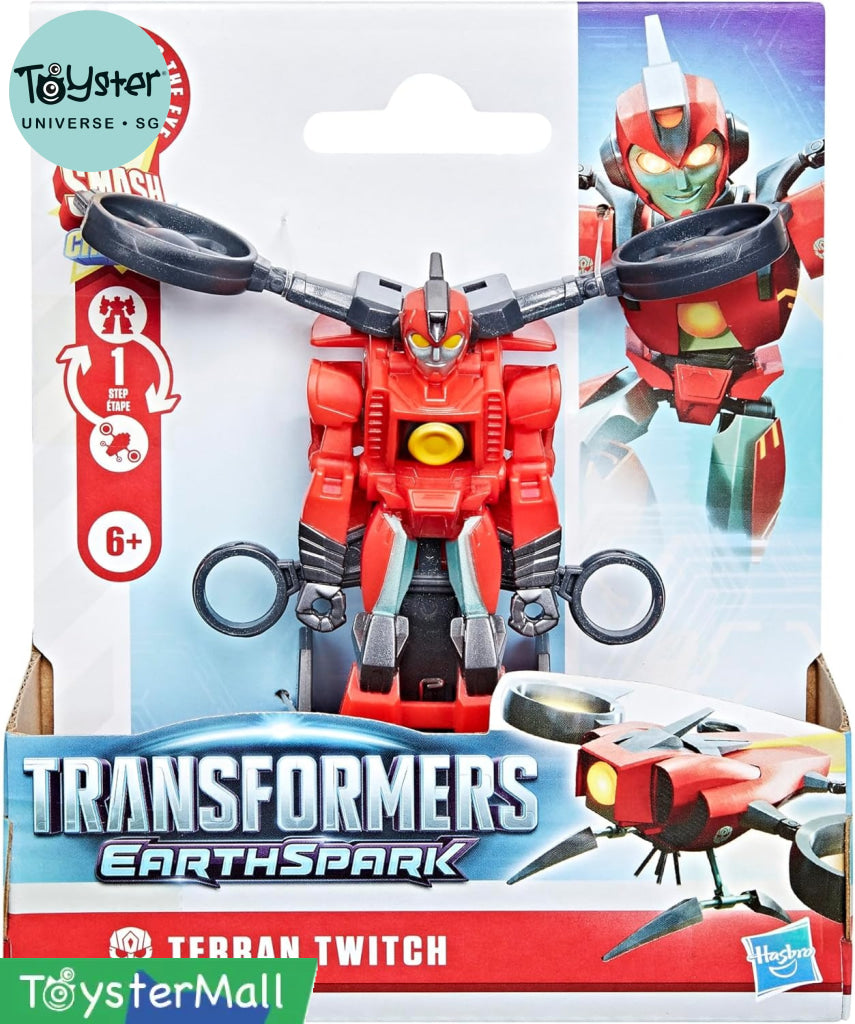 Transformers EarthSpark 1-Step Smash Changers Terran Twitch - Transformers