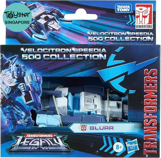 Transformers Generations Legacy Velocitron Speedia 500 Collection Deluxe Blurr