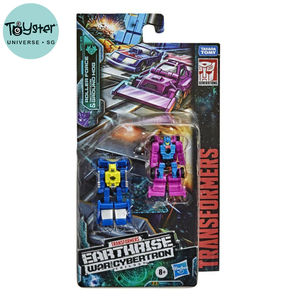 Transformers Generations War For Cybertron: Earthrise Roller & Ground Hog Micromaster Action Figure