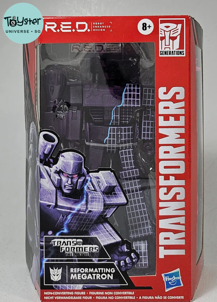 Transformers Robot Enhanced Design G1 Megatron - TOYSTER Singapore ...