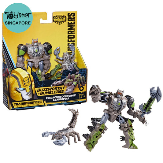 Transformers Rise Of The Beasts Beast Alliance Weaponizers 2-Pack Predacon Scorponok & Sandspear