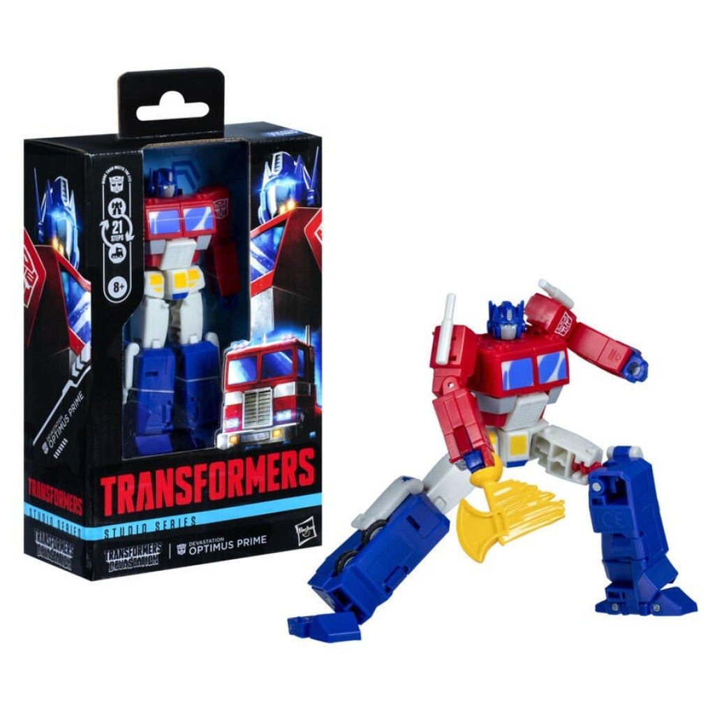 Transformers Studio Series Deluxe Class Transformers: Devastation Optimus Prime - Transformers
