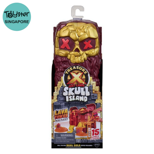 Treasure X Lost Lands Skull Island Lava Tower Micro Playset
