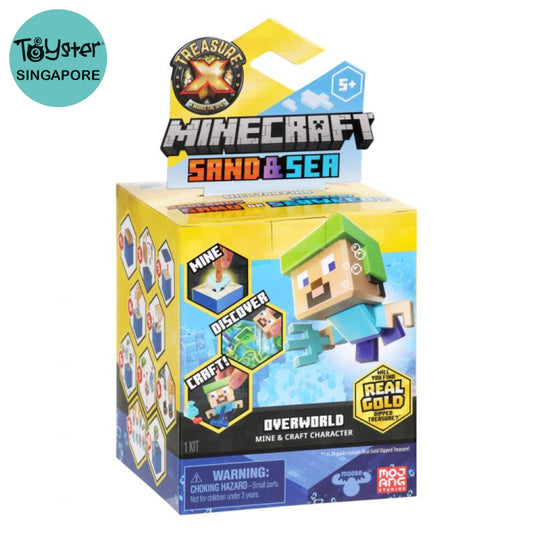 Treasure X Minecraft Sand & Sea Overworld Mine Craft Character