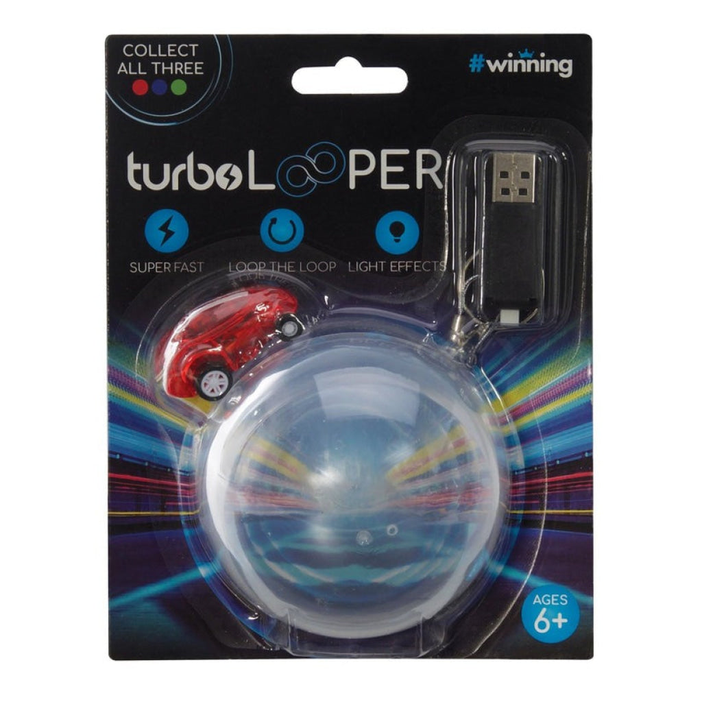 Turbo Looper - Usb Charged Super Fast Mini Car Red5