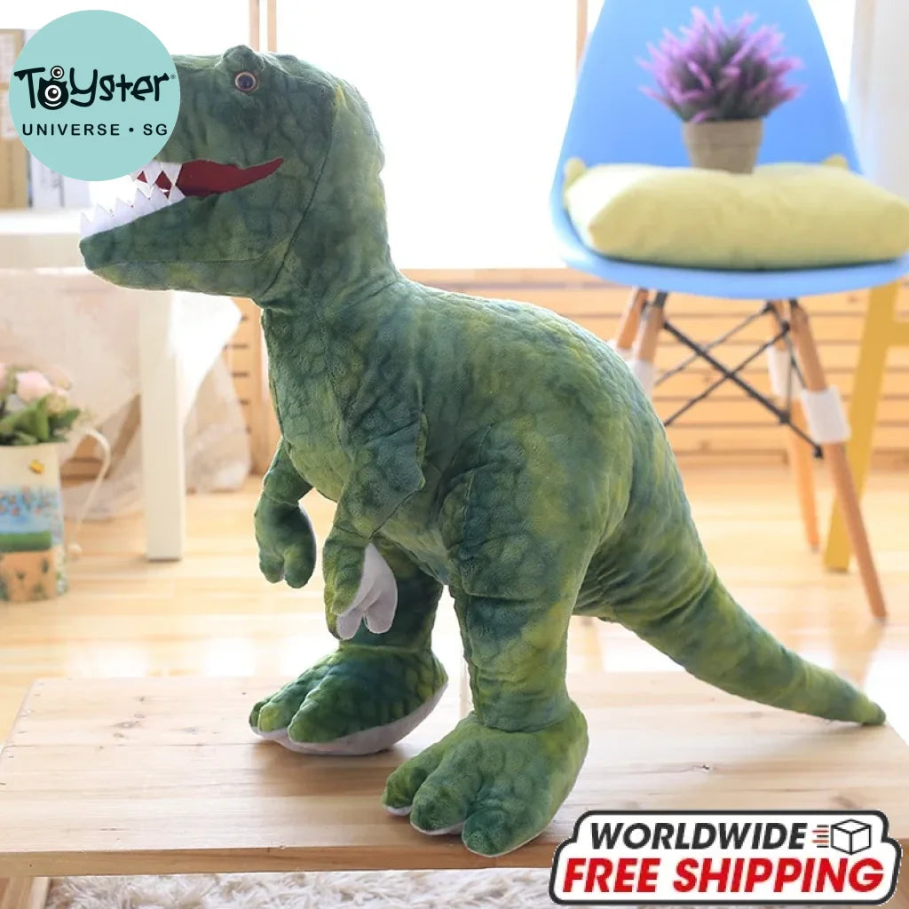 Tyrannosaurus Rex Dinosaur Plush Toy - A / 80cm