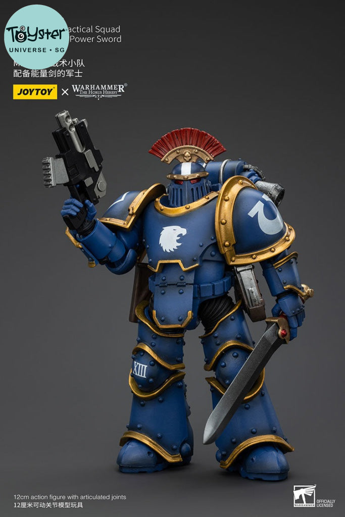 Ultramarines Legion Mkiii Tactical Squad Sergeant With Power Sword Jt00102 Warhammer 40K