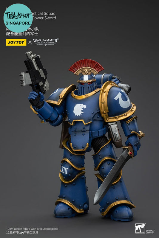 Ultramarines Legion Mkiii Tactical Squad Sergeant With Power Sword Jt00102 Warhammer 40K