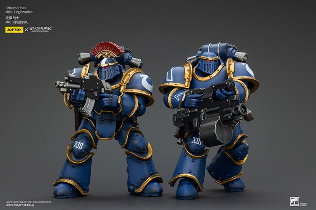 Ultramarines Legion Mkiii Tactical Squad Sergeant With Power Sword Jt00102 Warhammer 40K