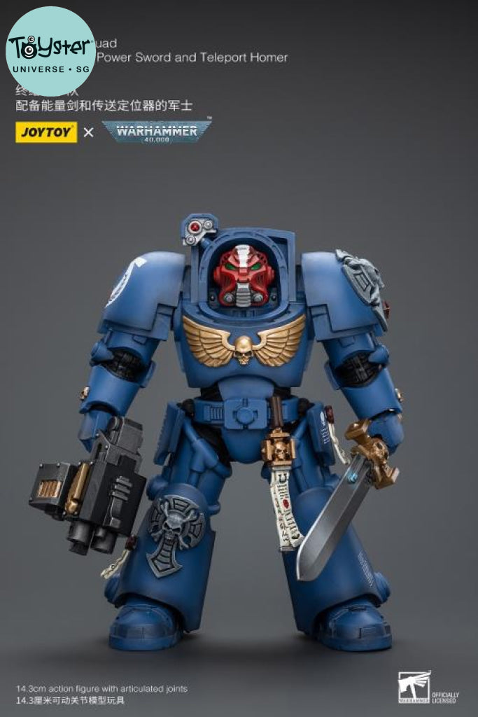 Ultramarines Terminator Squad Sergeant With Power Sword And Teleport Homer Jt9923 Warhammer 40K