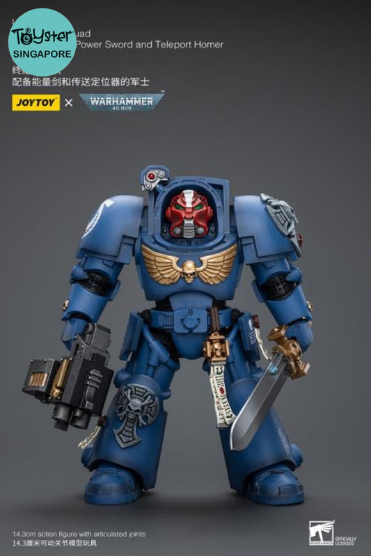 Ultramarines Terminator Squad Sergeant With Power Sword And Teleport Homer Jt9923 Warhammer 40K