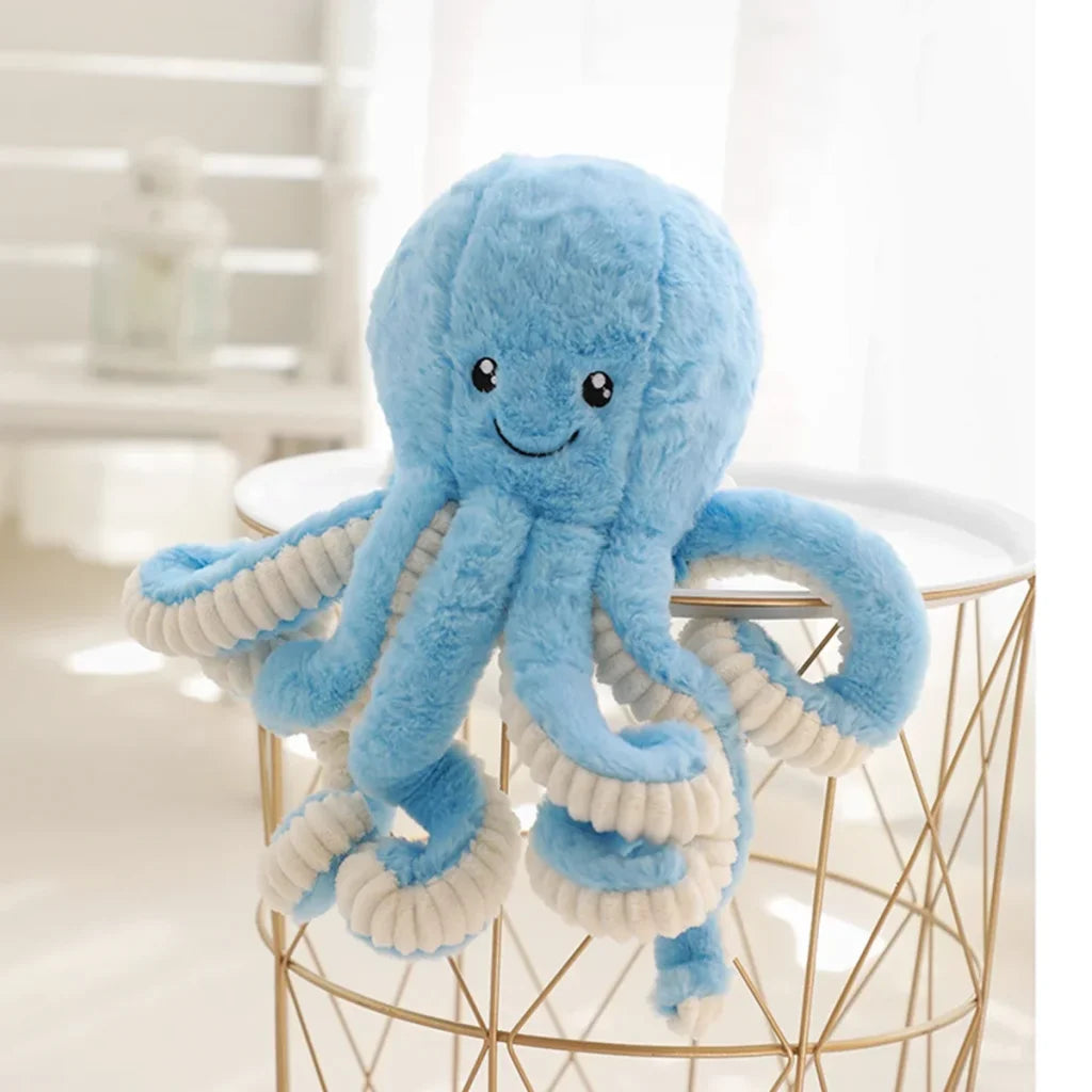 Under The Sea Octopus Plush - Blue / 18cm