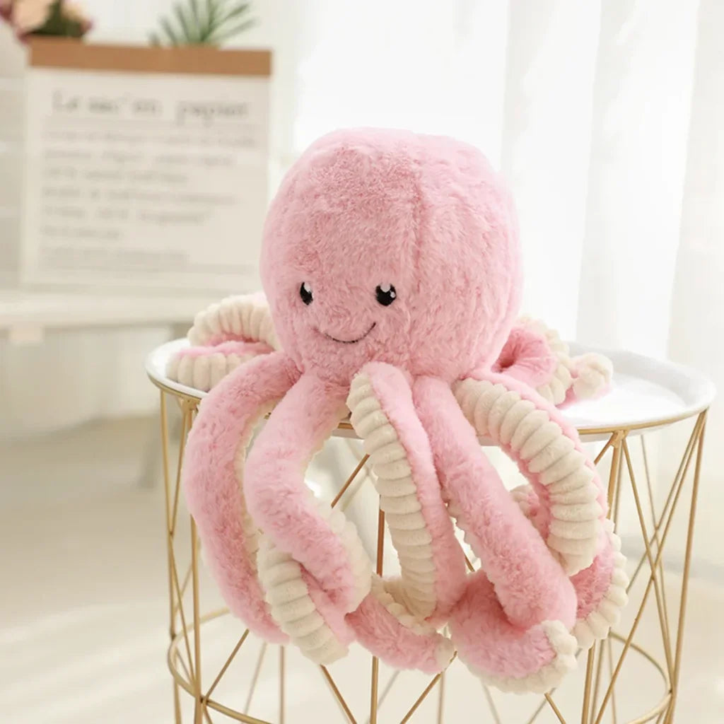 Under The Sea Octopus Plush - Pink / 18cm
