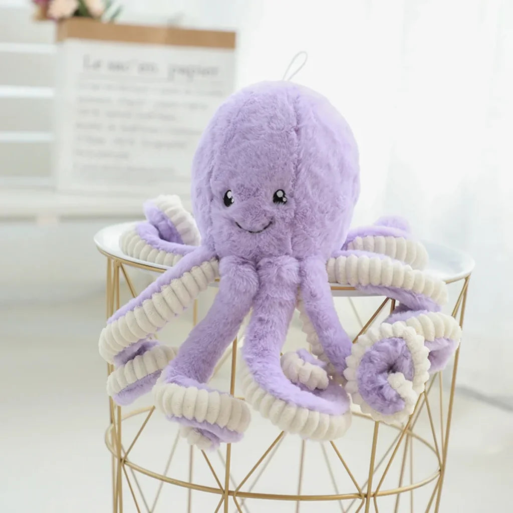 Under The Sea Octopus Plush - Purple / 18cm
