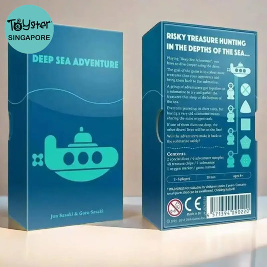Undersea Adventure Board Game Card