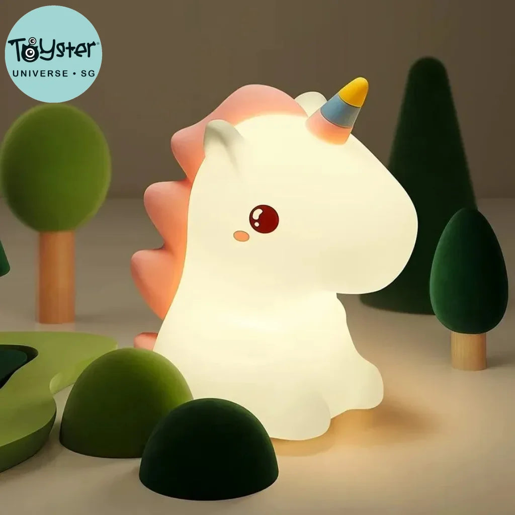 Unicorn Cute Silicone LED Night Light