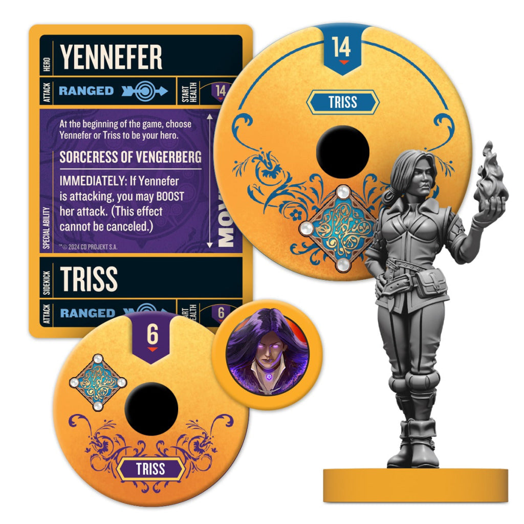 Unmatched: The Witcher Bundle with Foil Cards - Board Games