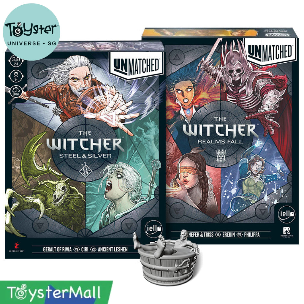 Unmatched: The Witcher Bundle with Foil Cards - Board Games