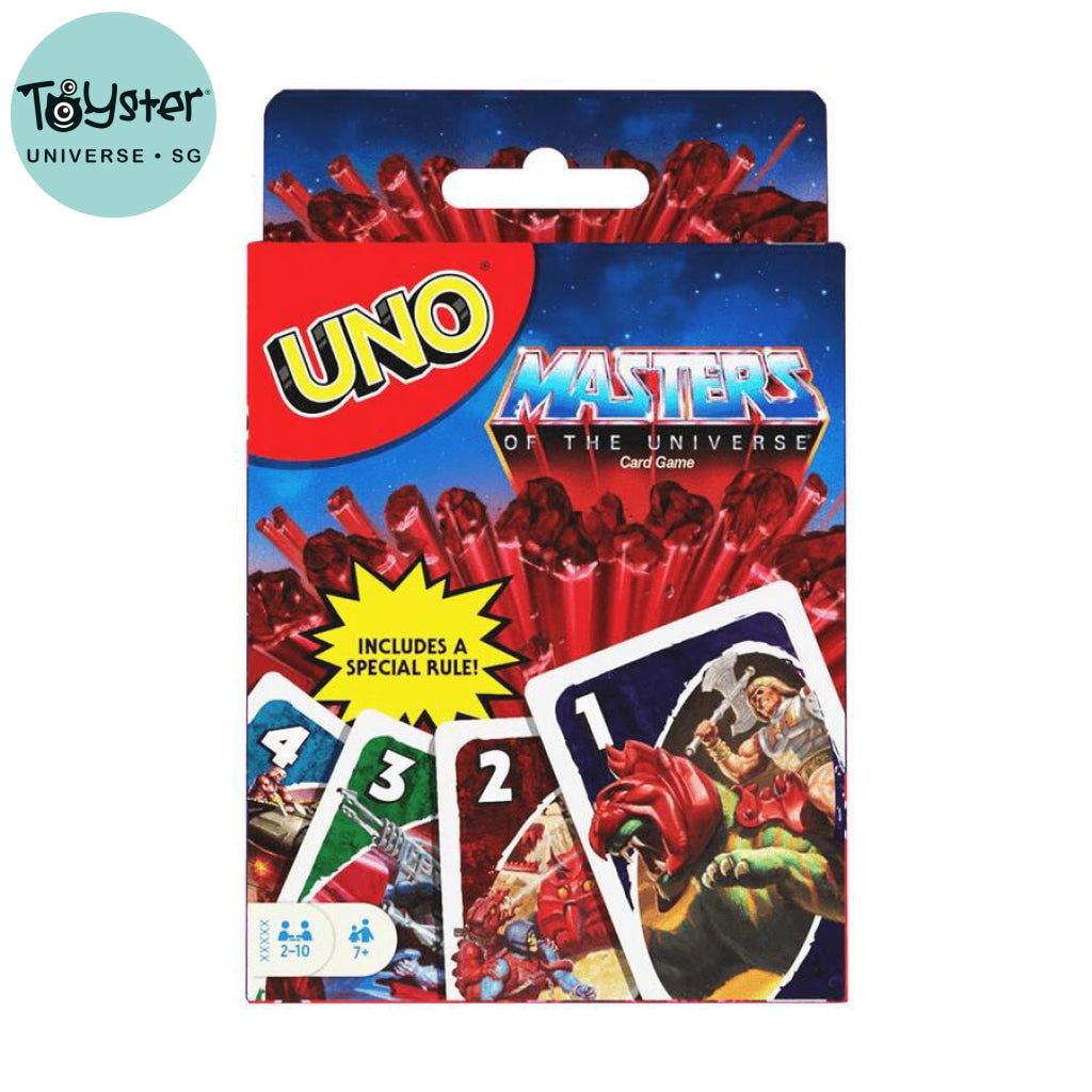 Uno Licensed Masters Of The Universe Origins Mattel Games