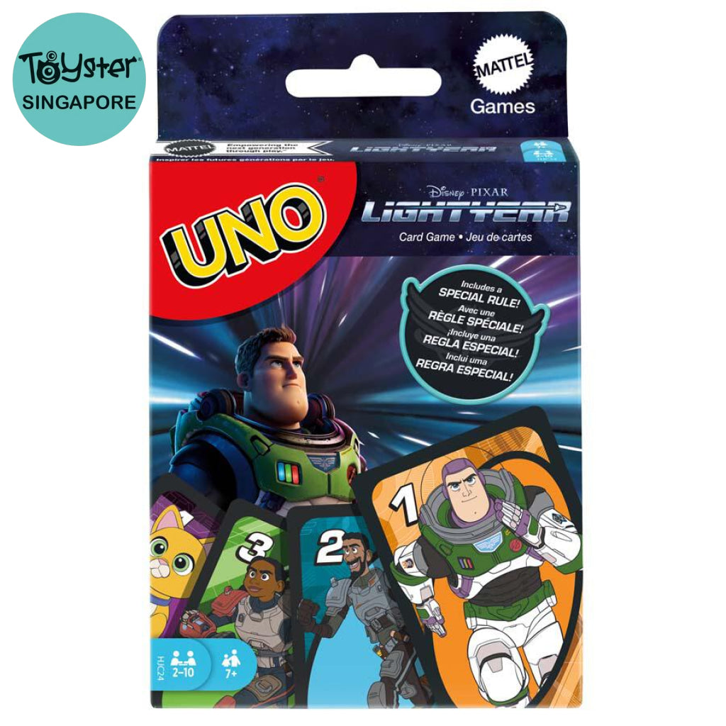 Uno Lightyear Mattel Games