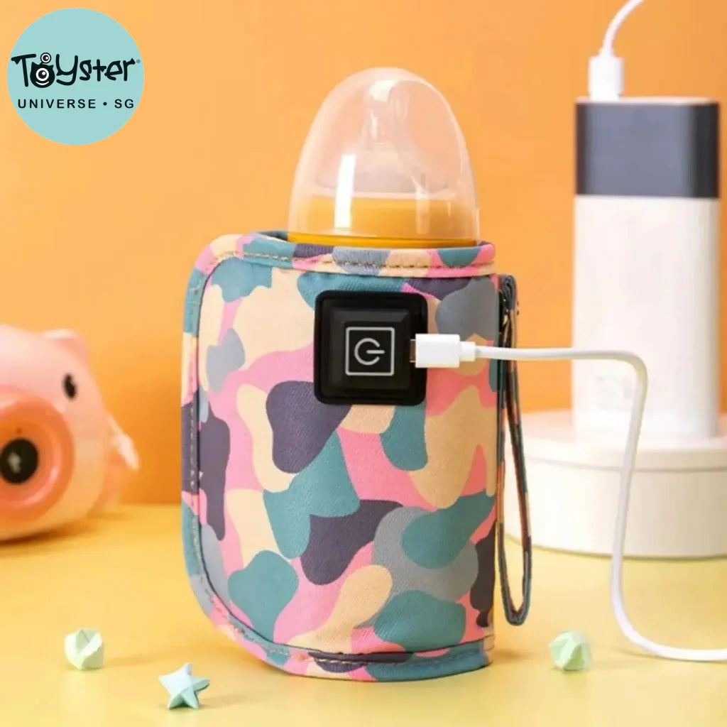 Usb Milk Water Warmer Bottle Heater Insulated Bag
