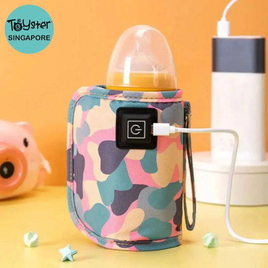 Usb Milk Water Warmer Bottle Heater Insulated Bag