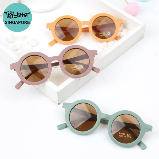 Uv400 Children’s Round Sunglasses