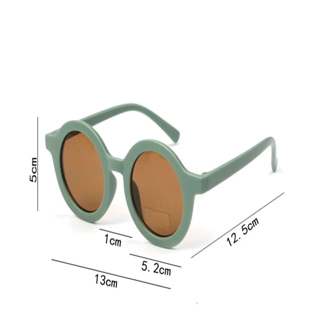 Uv400 Children’s Round Sunglasses