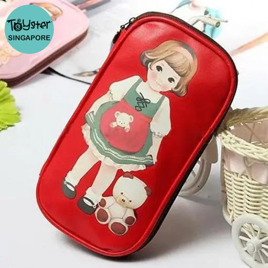 Vintage Girl Pencil Case