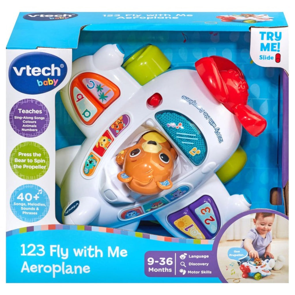 VTech 123 Fly With Me Aeroplane - VTech