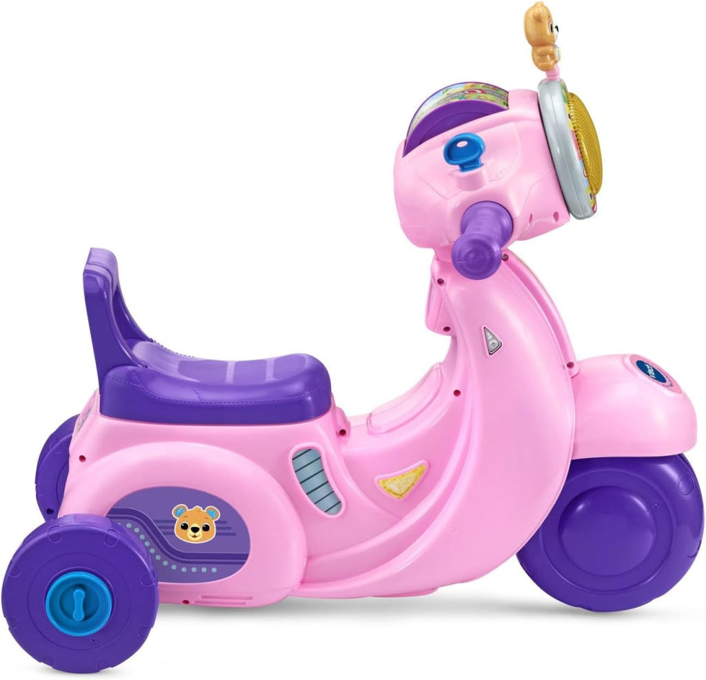 VTech 2 In 1 Ride N Balance Scooter Pink - VTech