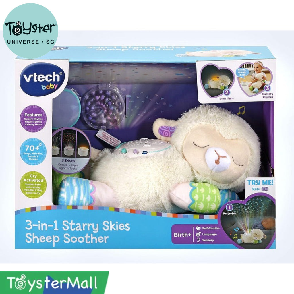 VTech 3 IN 1 Starry Skies Sheep Soother - VTech