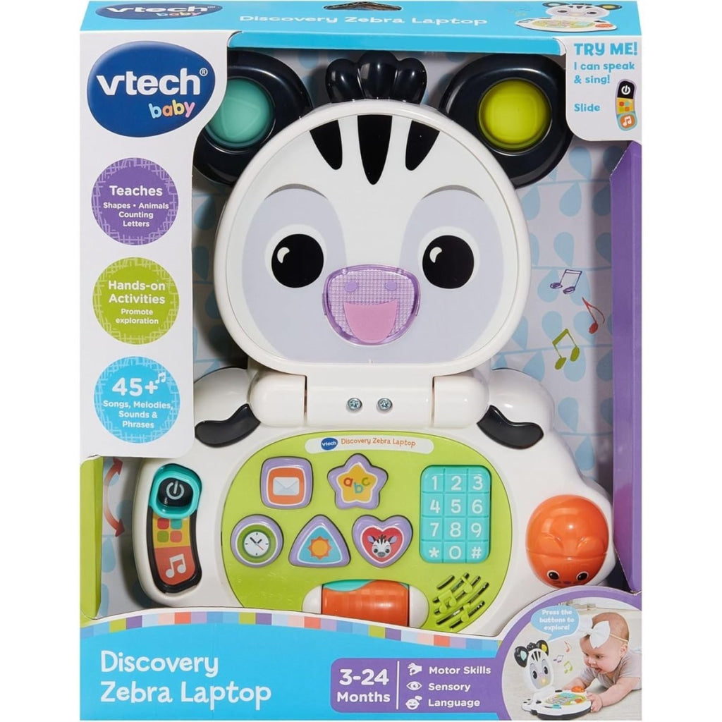 VTech Discovery Zebra Laptop - VTech