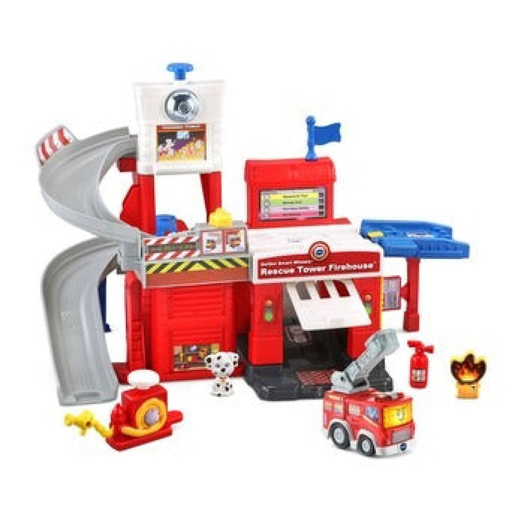 VTech Go! Go! Smart Wheels Rescue Tower Firehouse - VTech