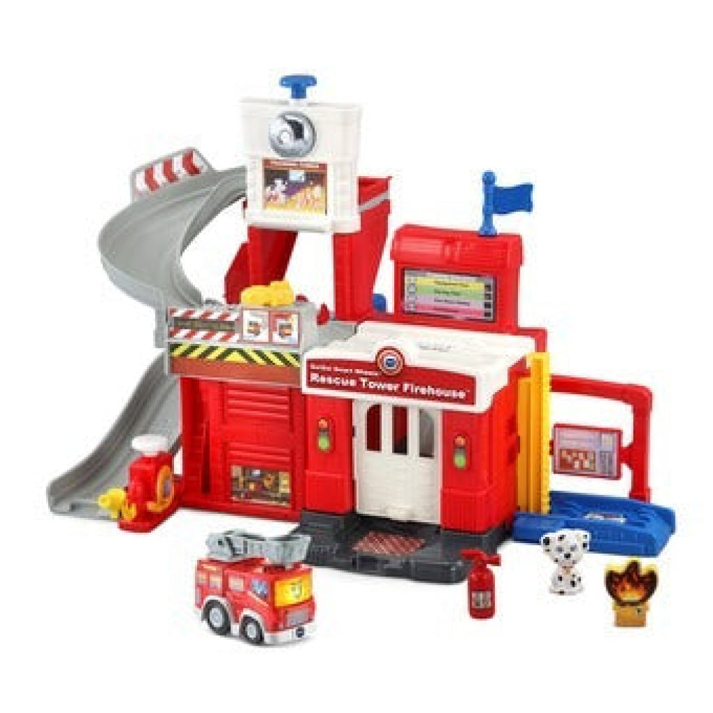 VTech Go! Go! Smart Wheels Rescue Tower Firehouse - VTech